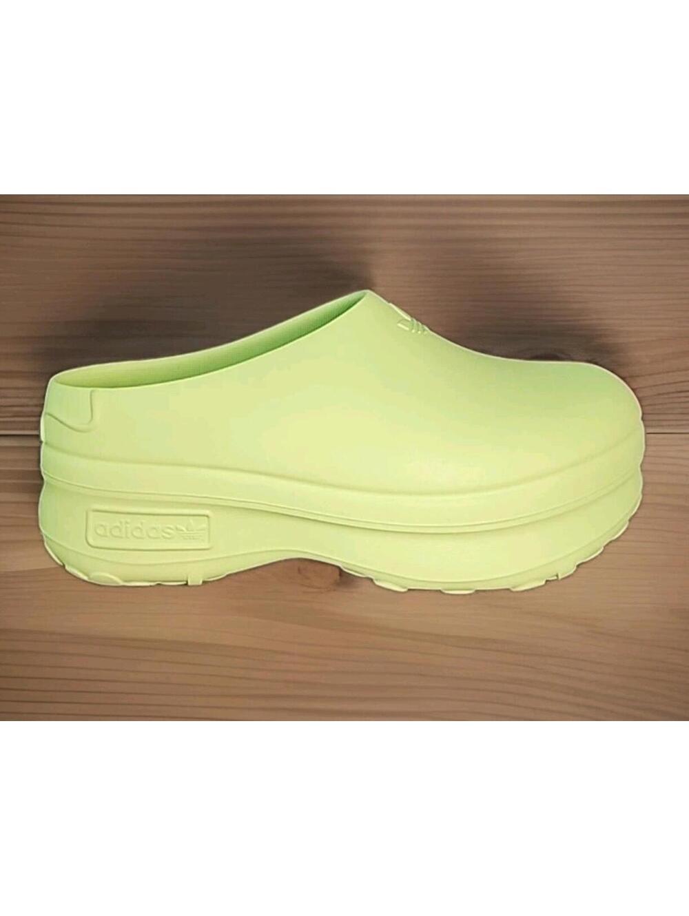 Adidas Womens AdiFom Stan Smith Mule Lucid Lemon Size 8 NWT